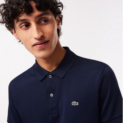 LACOSTE POLO UOMO REGULAR FIT BLUE NAVY