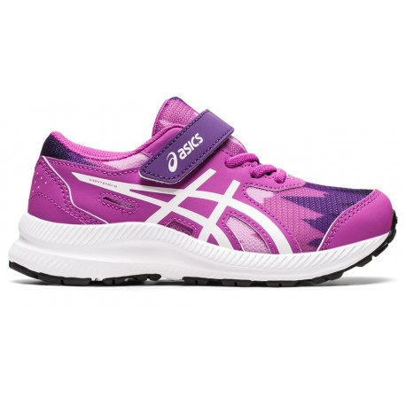 ASICS CONTEND 8 BAMBINA ORCHID WHITE