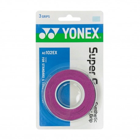 YONEX Overgrip Super Grap X 3 Rosa