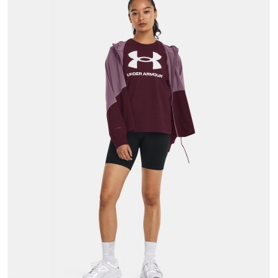 UNDER ARMOUR GIACCA DONNA WOVEN FZ VIOLA
