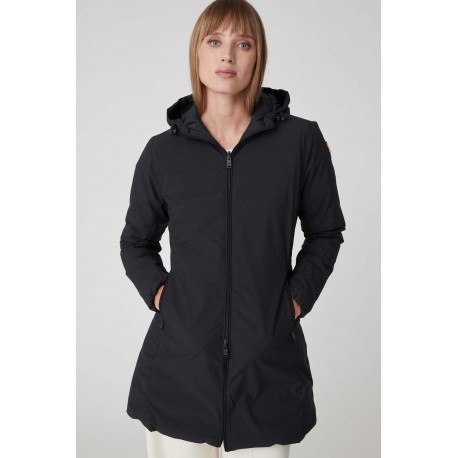 CIESSE CAPPOTTO DONNA REVERSIBLE JUSY NERO