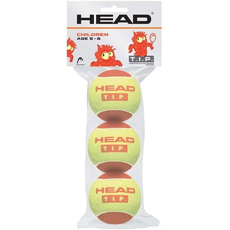 HEAD TIP Red confezione da 3 palline
